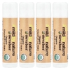 Mild By Nature, Sierra Bees™, органические бальзамы для губ, с ароматом грейпфрута, 4 шт. в упаковке, 4,25 г (0,15 унции)