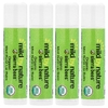 Mild By Nature, Sierra Bees™, органические бальзамы для губ, мята, упаковка из 4 шт. по 4,25 г (0,15 унции)