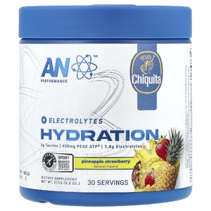 AN Supps, Hydration, ананас и клубника, 270 г (9,5 унции)