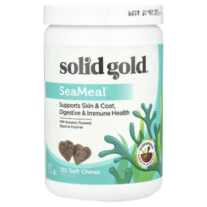 Solid Gold, SeaMeal ™, для собак, 120 жевательных таблеток, 360 г (12,7 унции)