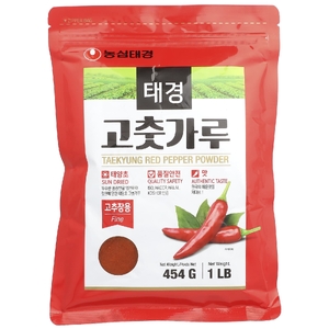 Nongshim, Порошок красного перца Taekyung, мелкий, 454 г (Товар снят с продажи) 
