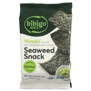 Bibigo, Seaweed Snack, васаби, 10 г (0,35 унции)