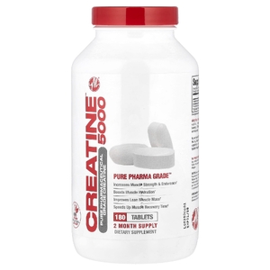 Metabolic Nutrition, Creatine 5000 ™, 180 таблеток (1666 мг в каждой таблетке)