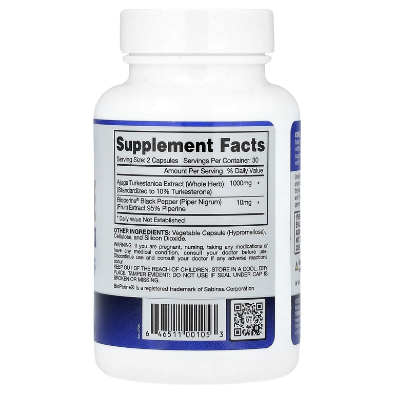 Gaspari Nutrition, Туркестерон`` 60 капсул