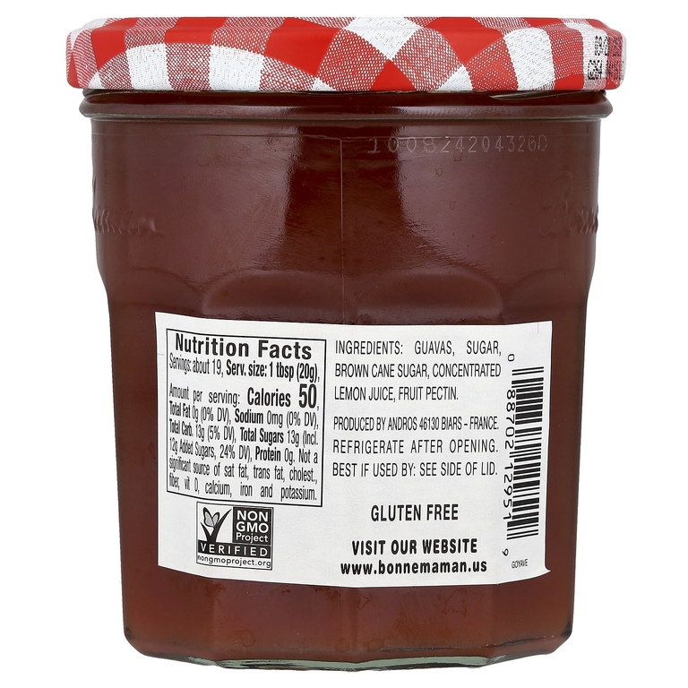 Bonne Maman, Варенье из гуавы, 370 г (13 унций)