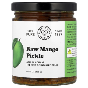 Pure Indian Foods, Необработанный рассол из манго, 255 г (9 унций)
