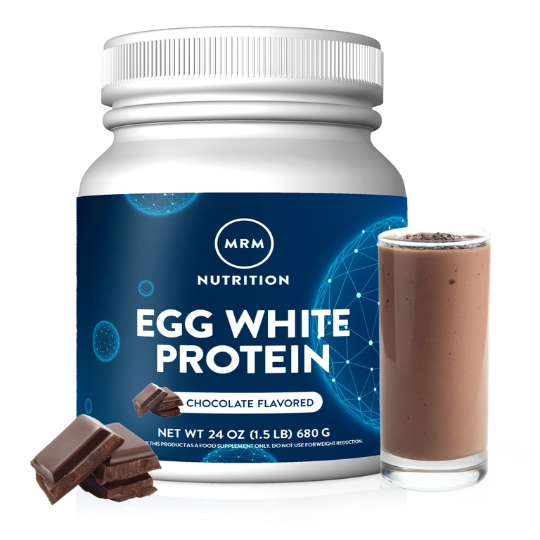 MRM Nutrition, Натуральный протеин яичного белка, шоколад, 680 г