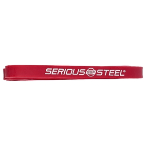 Serious Steel Fitness, Ремешок для сопротивления, 32 дюйма, красный цвет # 2, 1 шт.