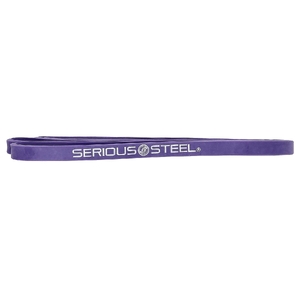 Serious Steel Fitness, Ремешок для сопротивления 41 дюйм, фиолетовый, 1 шт.