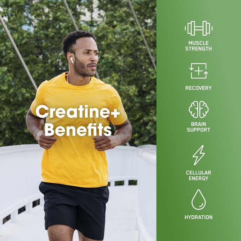 Optimum Nutrition, Creatine +, апельсин и маракуйя, 720 г (1,58 фунта)