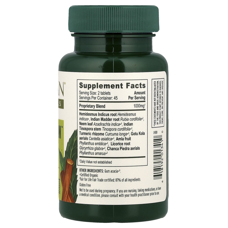 Banyan Botanicals, Healthy Skin ™, 90 таблеток