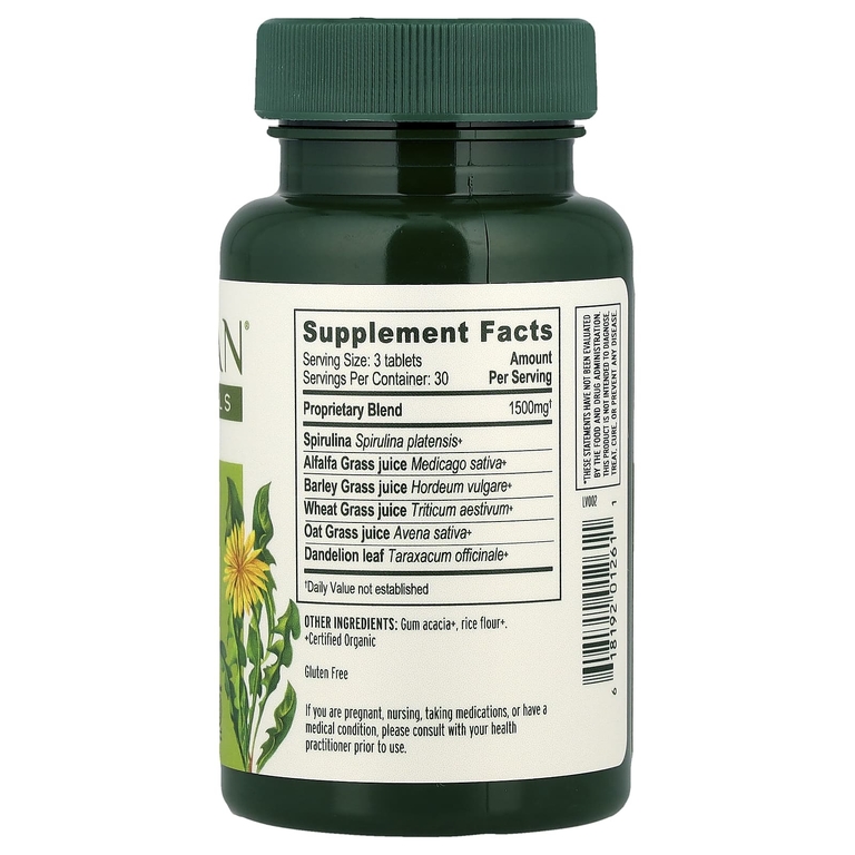 Banyan Botanicals, Everyday Greens ™, 90 таблеток (Товар снят с продажи) 