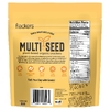 Flackers, Multi Seed, органические крекеры на растительной основе, Cheeze-Pleaze, чеснок и специи, 113 г (4 унции) (Товар снят с продажи) 