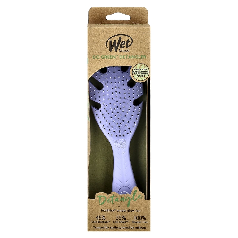 Wet Brush, Средство для расчесывания волос Go Green ™, лаванда, 1 шт. (Товар снят с продажи) 