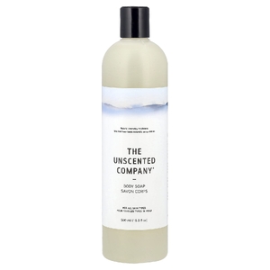The Unscented Company, Мыло для тела, для всех типов кожи, без отдушек, 500 мл (16,9 жидк. Унции)