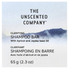 The Unscented Company, очищающий твердый шампунь, для тонких и волнистых волос, 65 г (2,3 унции) (Товар снят с продажи) 