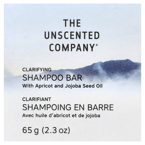 The Unscented Company, очищающий твердый шампунь, для тонких и волнистых волос, 65 г (2,3 унции) (Товар снят с продажи) 