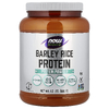 NOW Foods, Sports, протеиновый порошок из ячменя и риса, без добавок, 680 г (1,5 фунта)