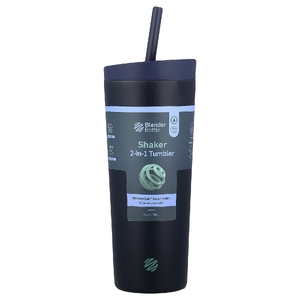 Blender Bottle, Шейкер стакан 2 в 1, Midnight, 710 мл (24 унции)