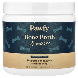 Pawfy, Bone Broth & More, 150 г (5,3 унции)