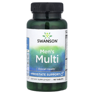 Swanson Vitamins, Men's Multi + Prostate Support, 90 таблеток