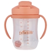 Dr. Brown's, Baby's 1st Straw Cup, от 6 месяцев, коралловый, 270 мл (9 унций)