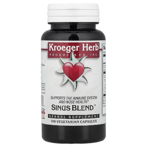 Kroeger Herb Co, смесь для носовых пазух, 100 вегетарианских капсул