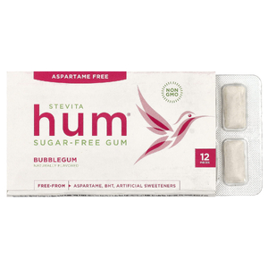 Stevita Naturals, Hum®, жевательная резинка без сахара, со вкусом жевательной резинки, 12 шт. (Товар снят с продажи) 