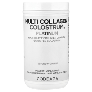 Codeage, Multi Collagen Colostrum Platinum, без добавок, 381 г (13,40 унции)