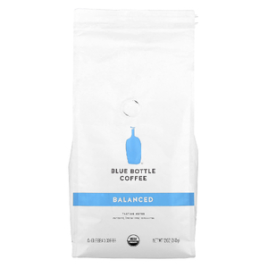 Blue Bottle Coffee, кофе, цельные зерна, сбалансированный вкус, 340 г (12 унций)