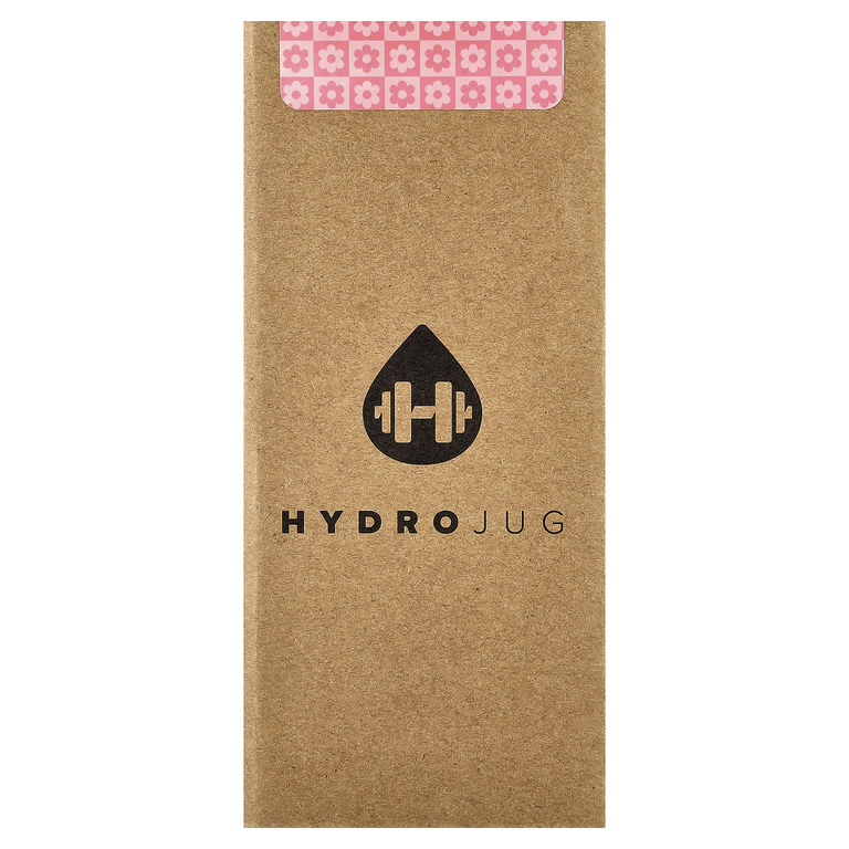 HydroJug, Sport Kids, клетки с ромашками, 354 г (14 унций)
