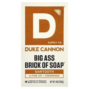 Duke Cannon Supply Co., Big Brick Of Bar Soap®, Sawtooth, 283 г (10 унций)