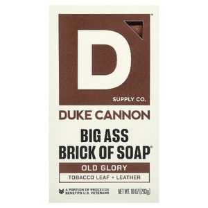 Duke Cannon Supply Co., Big Brick Of Bar Soap®, Old Glory, 283 г (10 унций) (Товар снят с продажи) 