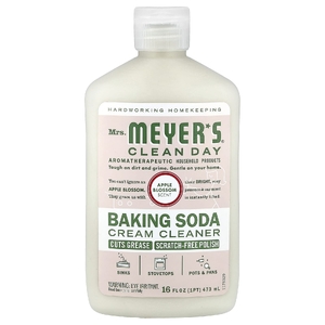 Mrs. Meyers Clean Day, Крем для очищения с пищевой содой, яблоневый цвет, 473 мл (16 жидк. Унций)