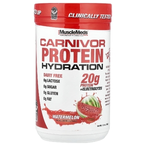 MuscleMeds, Carnivor Protein Hydration, протеин, арбуз, 496 г (17,5 унции)