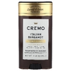 Cremo, Дезодорант и антиперспирант, итальянский бергамот, 75 г (2,65 унции)