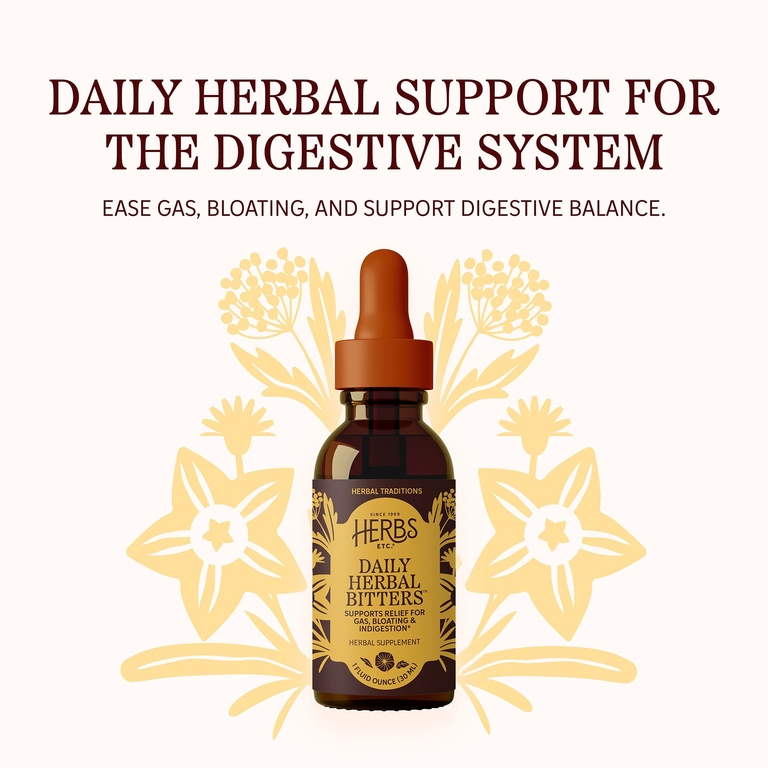 Herbs Etc., Daily Herbal Bitters™, 30 мл (1 жидк. унция)
