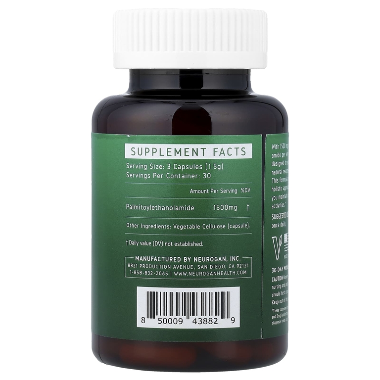 Neurogan Health, Pea Pro, 90 капсул (500 мг в 1 капсуле)