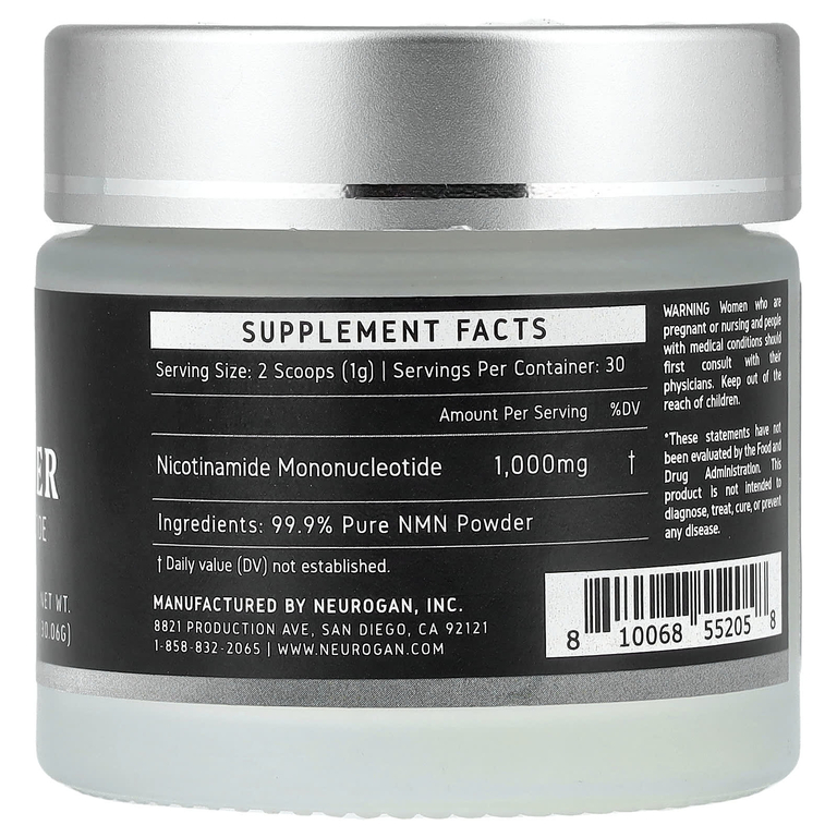 Neurogan Health, NMN, порошок, 30,06 г (1,06 унции) (Товар снят с продажи) 