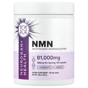 Neurogan Health, NMN, 900 мг, 90 капсул, 81 г (2,85 унции)