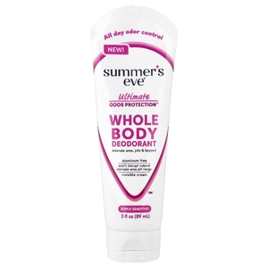 Summer's Eve, Ultimate Odor Protection™, дезодорант для всего тела, Simply Sensitive®, 89 мл (3 жидк. унции)