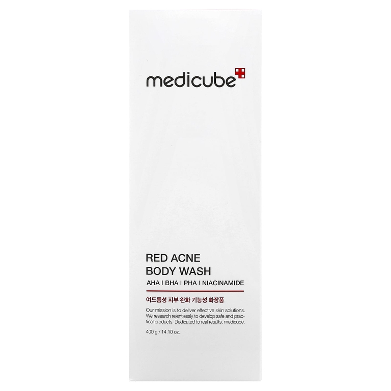 Medicube, гель для душа с красными акне, 400 г (14,1 унции)