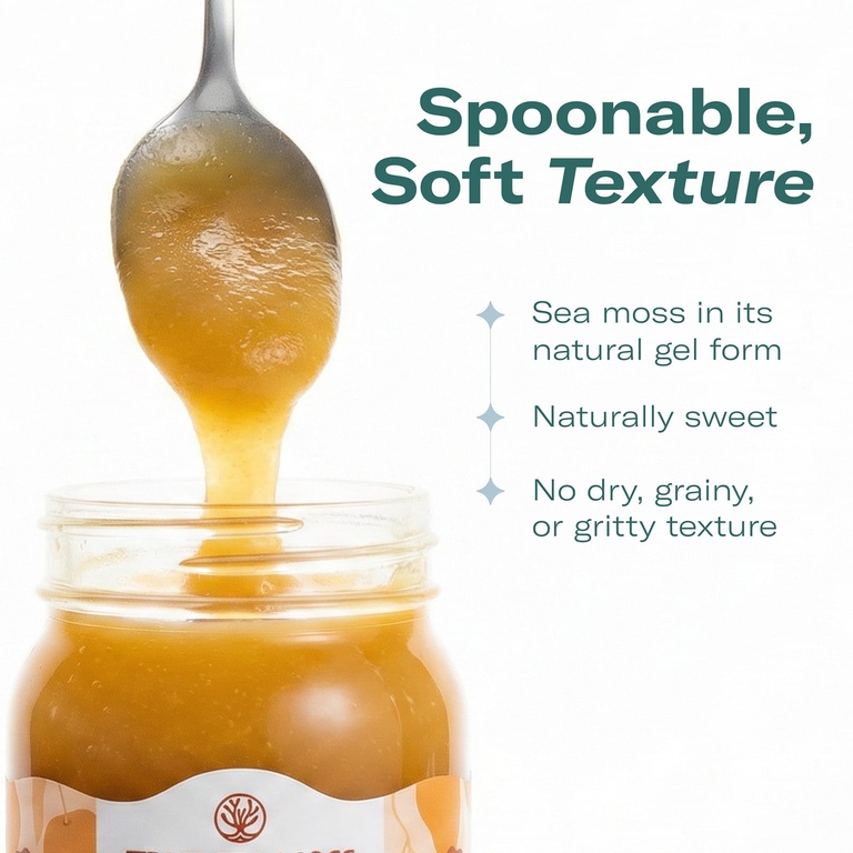 True Sea Moss, гель из морского мха с суперфудами, манго, 473 мл (16 жидк. унций)