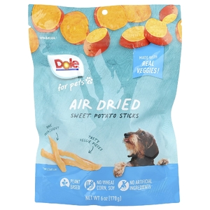 Dole for Pets, палочки из сушеного батата, 170 г (6 унций)