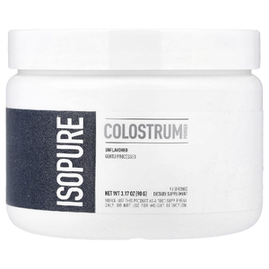 Isopure, молозиво, порошок, без добавок, 90 г (3,17 унции)