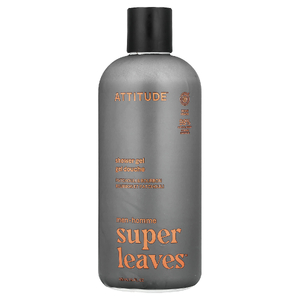 ATTITUDE, Super Leaves™, гель для душа, для мужчин, пачули и бурбон, 415 мл (14 жидк. унций)