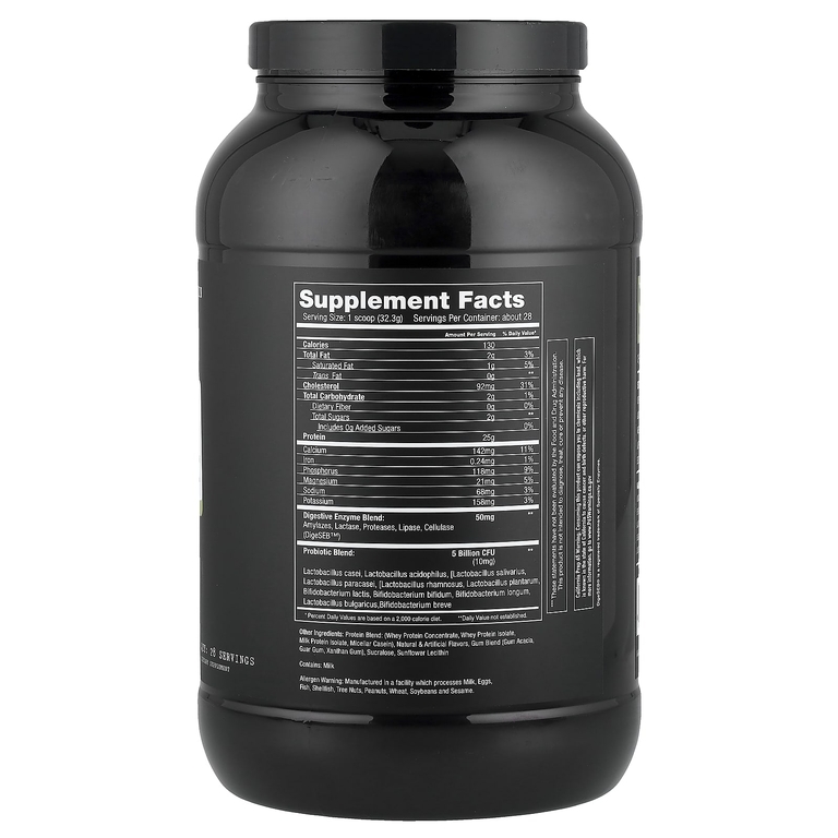 Project 1 Nutrition, сывороточный протеин, высококачественный протеиновый комплекс, смесь для ванильного торта, 907 г (2 фунта)