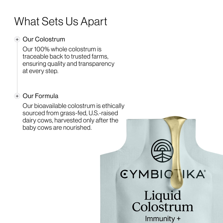 Cymbiotika, молозиво, ваниль и морская соль, 26 пакетиков по 10 мл (0,3 жидк. унции)