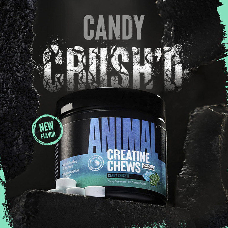 Animal, Creatine Chews, жевательная конфета, 120 жевательных таблеток