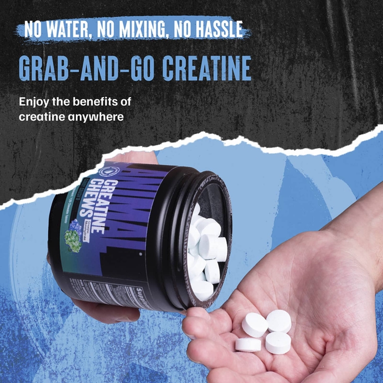 Animal, Creatine Chews, жевательная конфета, 120 жевательных таблеток